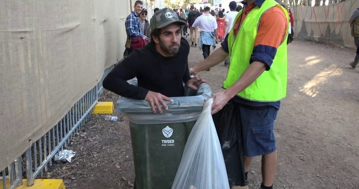 VIDEO: The Australian shows  how to enter the festival for FREE in 5 steps!